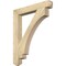 Ekena Millwork Imperial Craftsman Rough Sawn Bracket, Douglas Fir, 4"W x 30"D x 36"H BKT04X30X36IMP04RDF - alternate 1